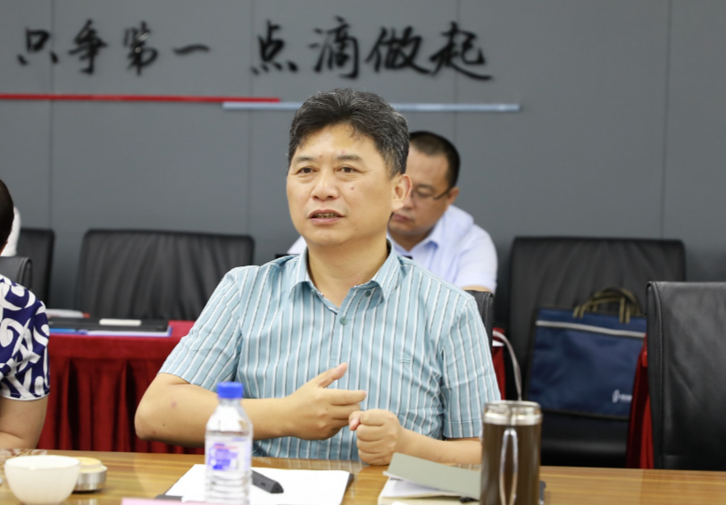 中国中铁副总裁马江黔一行访问建龙集团