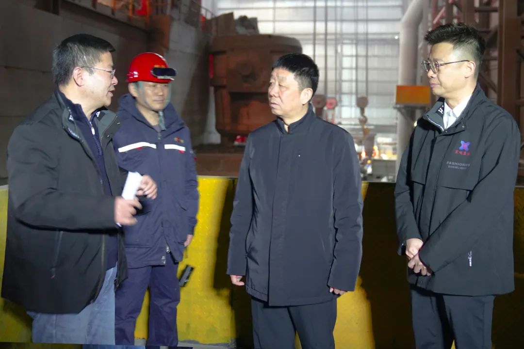 焦作市人大常委会副主任沁阳市委书记王家鹏莅临宏达集团走访调研